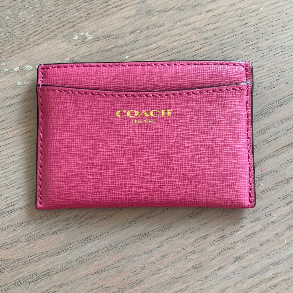 Coach Business Card Holder Or Credit Card Holder